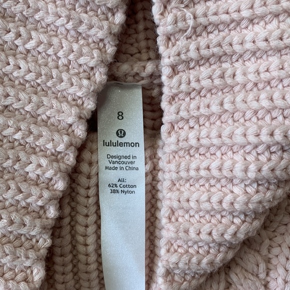 Lululemon Bring The Cozy Turtleneck in Misty Pink - Picture 3 of 5